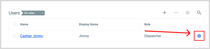 Change users role in dispatch channel