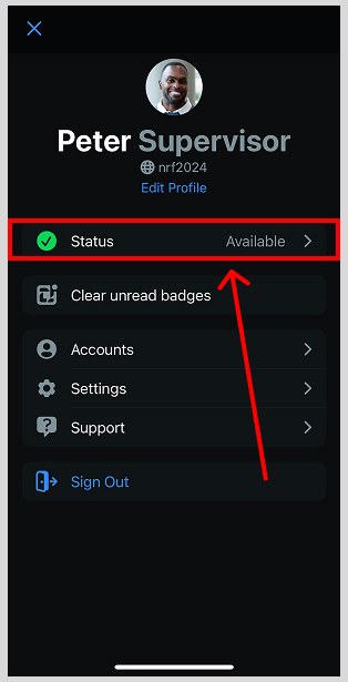 Select Status