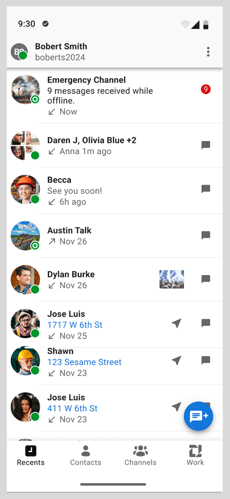 androids recents screen message recovery