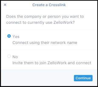 create a crosslink