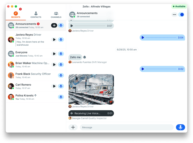 dispatch hub message recovery