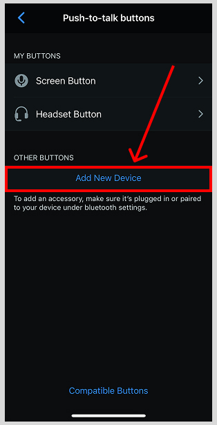 tap Add New Device
