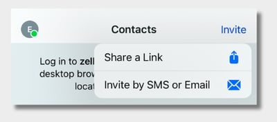 users - copy invite link